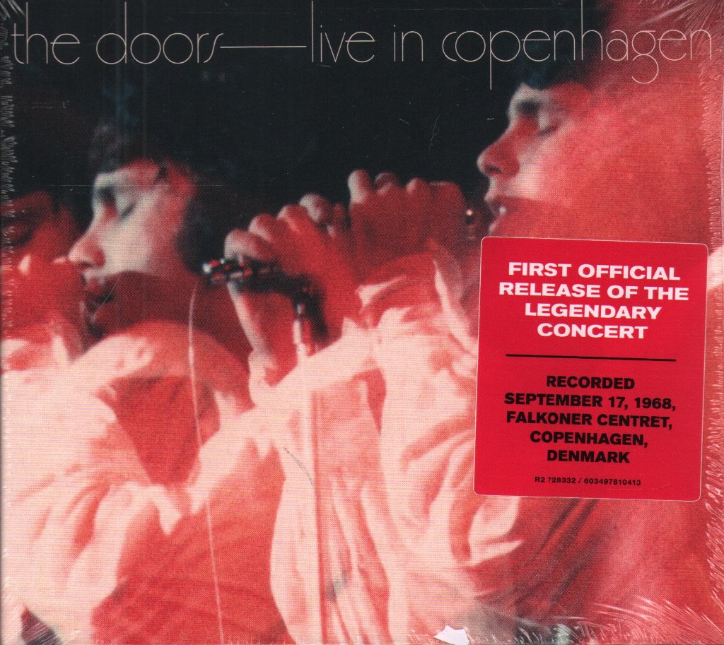 Doors - Live In Copenhagen, 1968 - Cd – Vinyl Tap