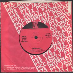 Butch Moore And The Capitols - Spanish Eyes - 7 Inch