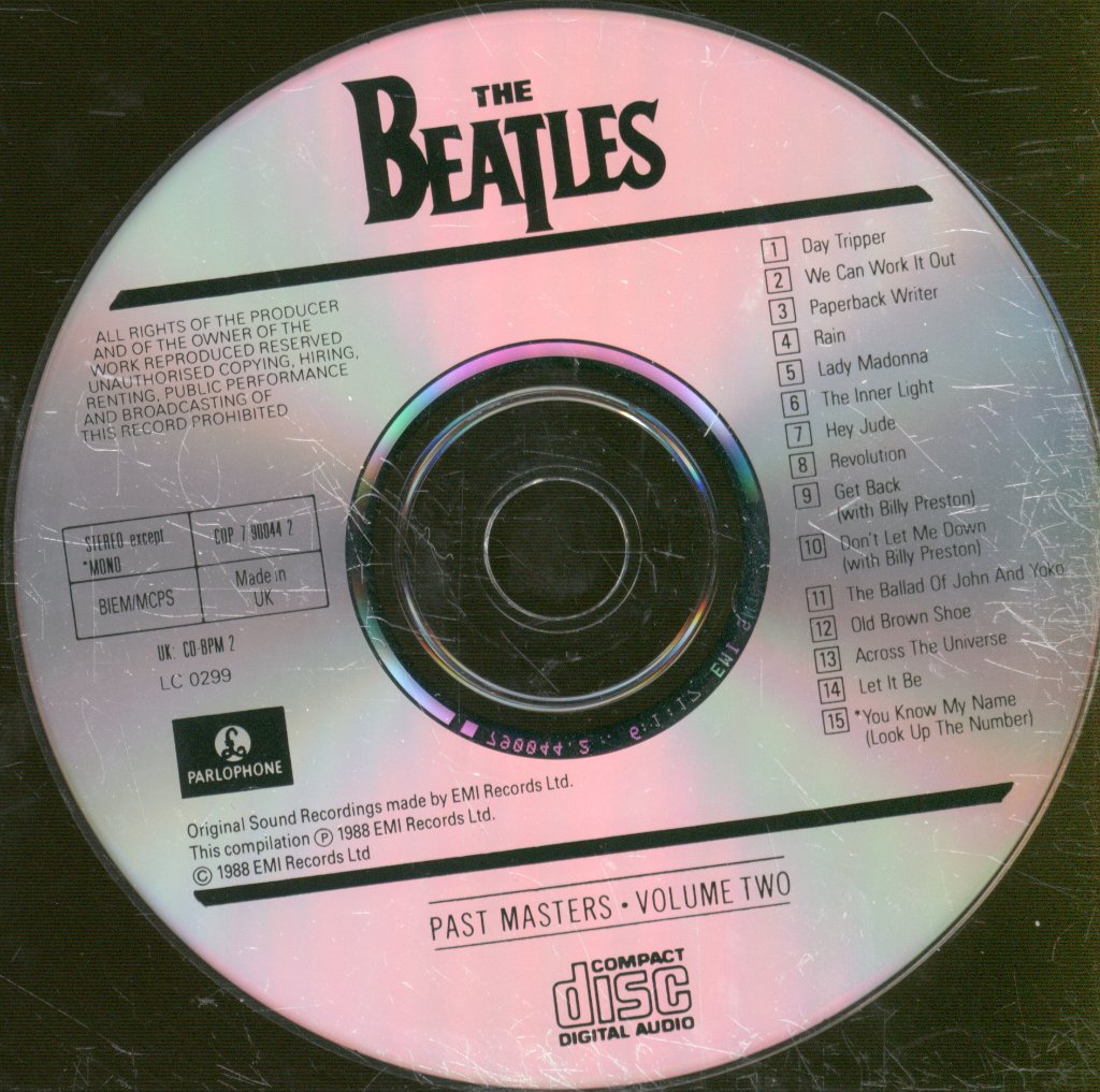 Beatles - Past Masters • Volume Two - Cd