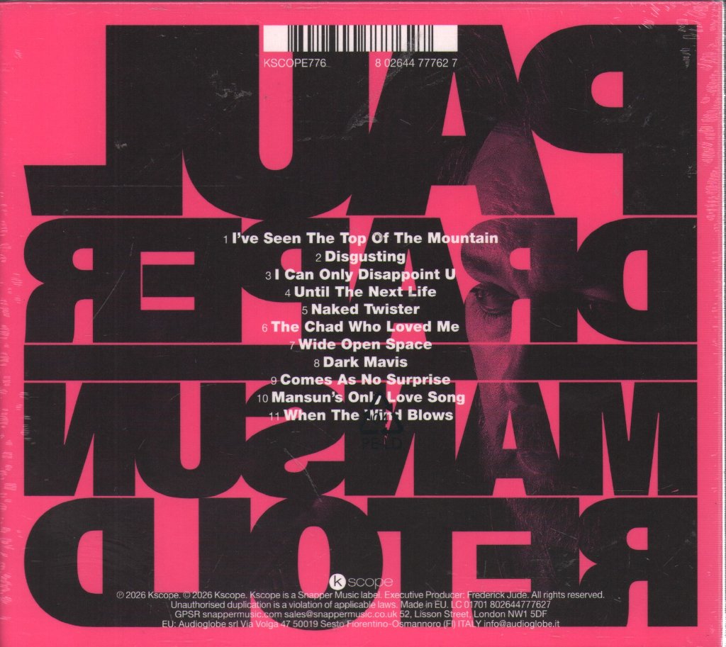 Paul Draper - Mansun Retold - Cd