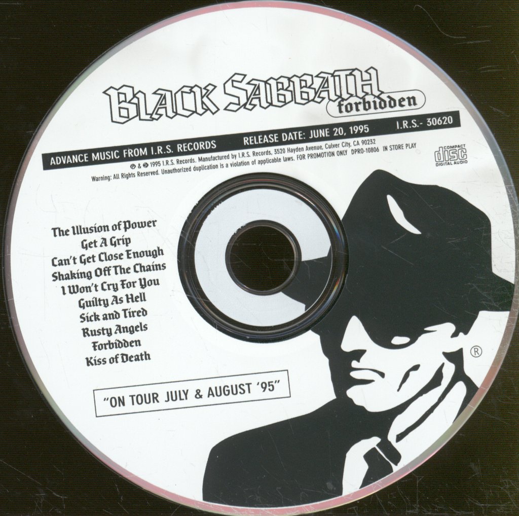 Black Sabbath - Forbidden - Cd