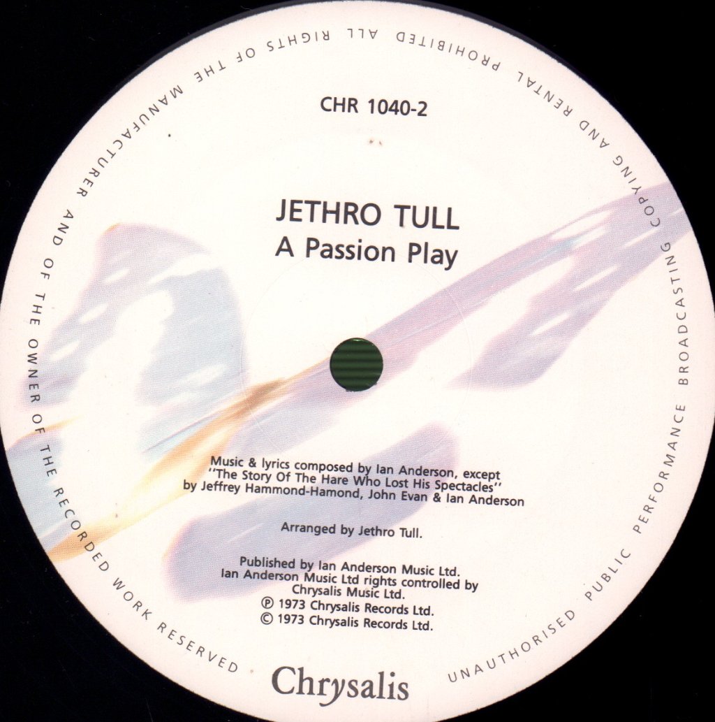 Jethro Tull - A Passion Play - Lp