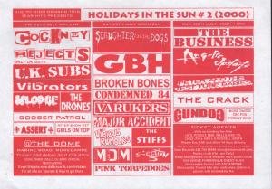 Holidays In The Sun - Numer 2 - Uk And Basque - Flyer