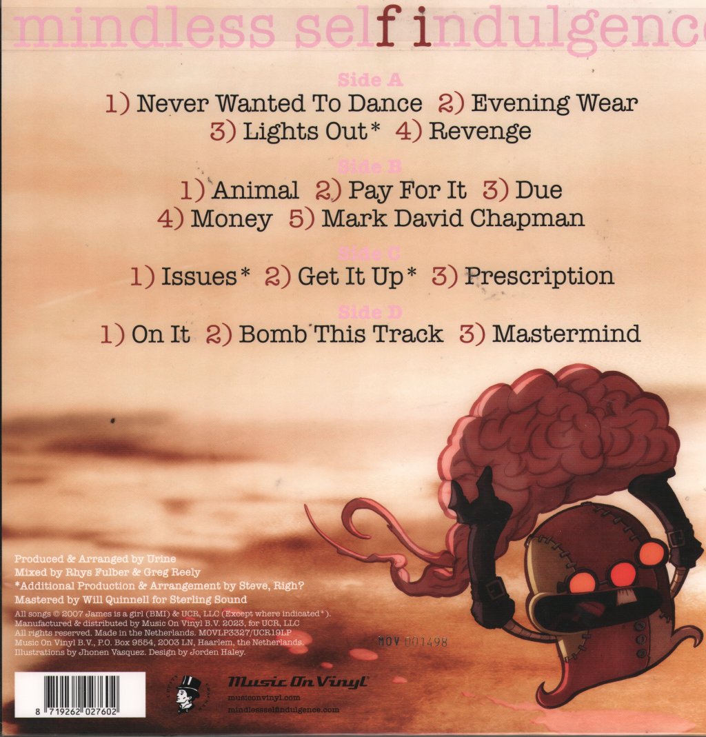 Mindless Self Indulgence - If - Double Lp