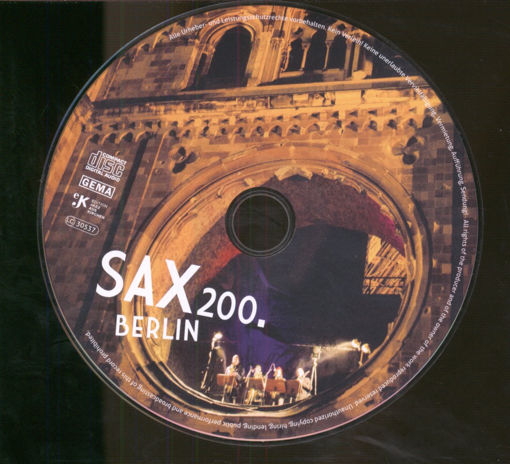 Various Artists - Sax 200. Berlin - Cd