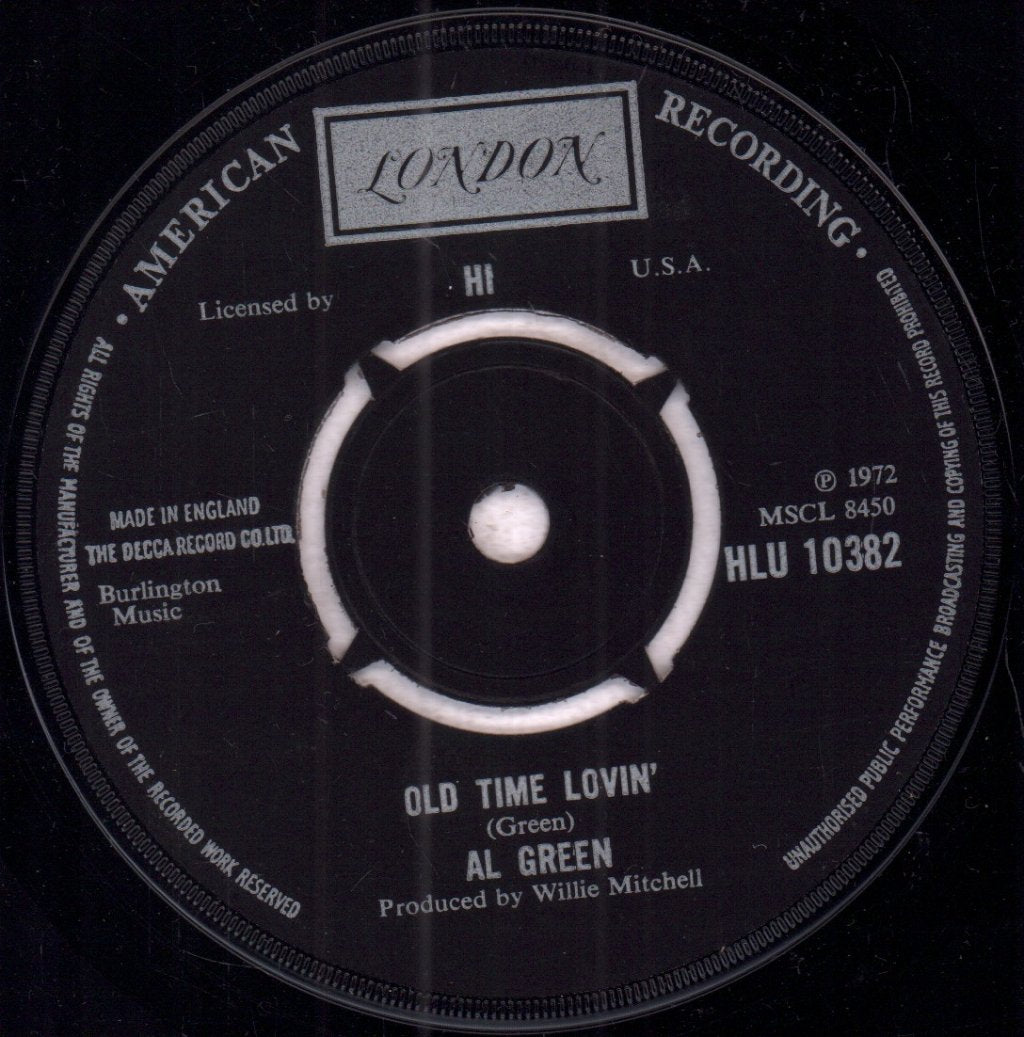 Al Green - I'm Still In Love With You - 7 Inch