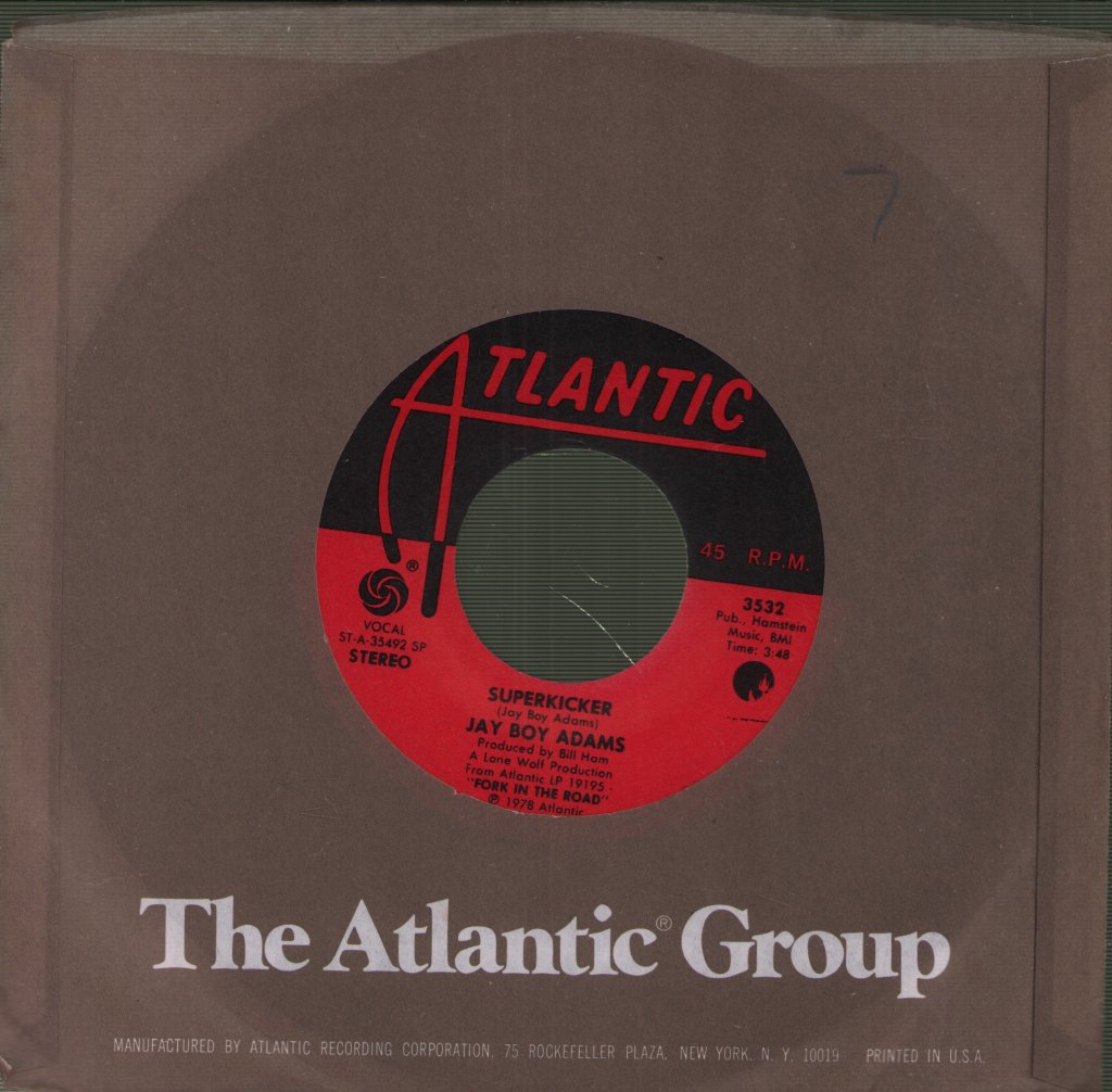 Jay Boy Adams - I Can Get By - 7 Inch
