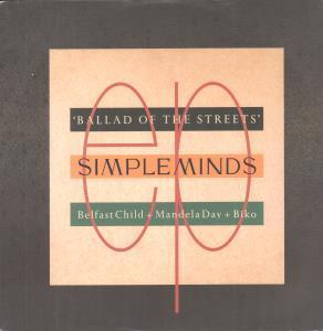 Simple Minds - Ballad Of The Streets - 12 Inch