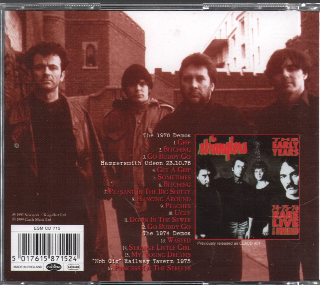 Stranglers - Rare, Live & Unreleased 1974-76 - Cd
