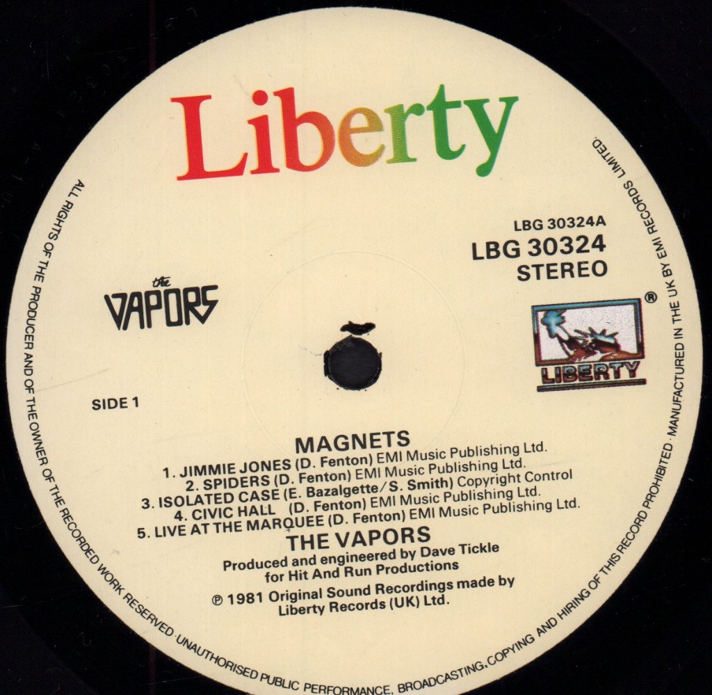 Vapors - Magnets - Lp