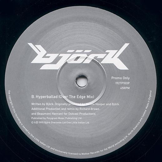 Björk - Hyperballad (Outcast Mixes) - 10 Inch