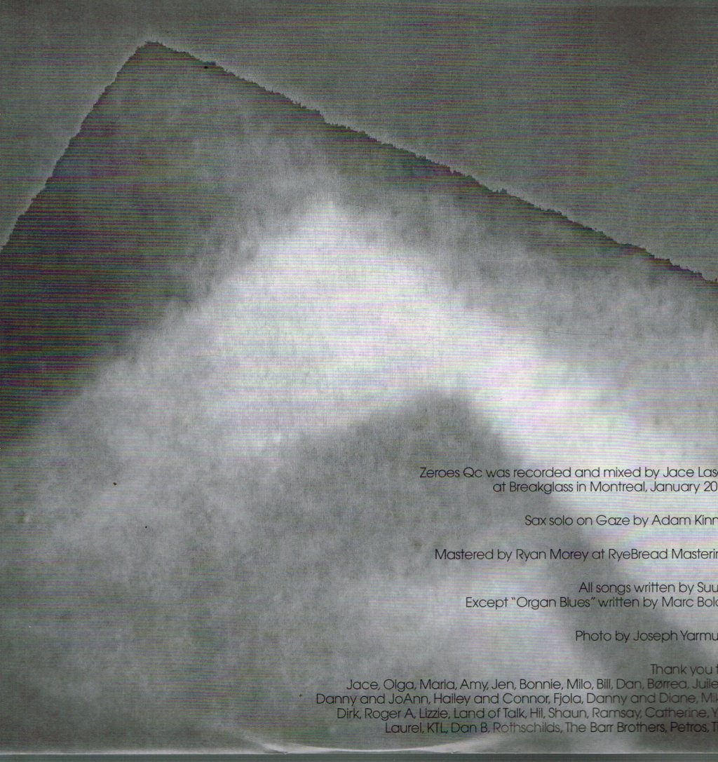 Suuns - Zeroes QC - Lp