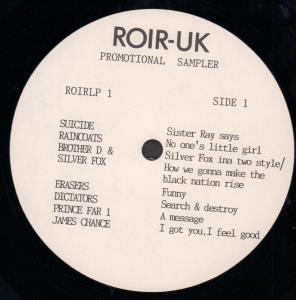 Various Artists - Roir-Uk Promotional Sampler - Lp