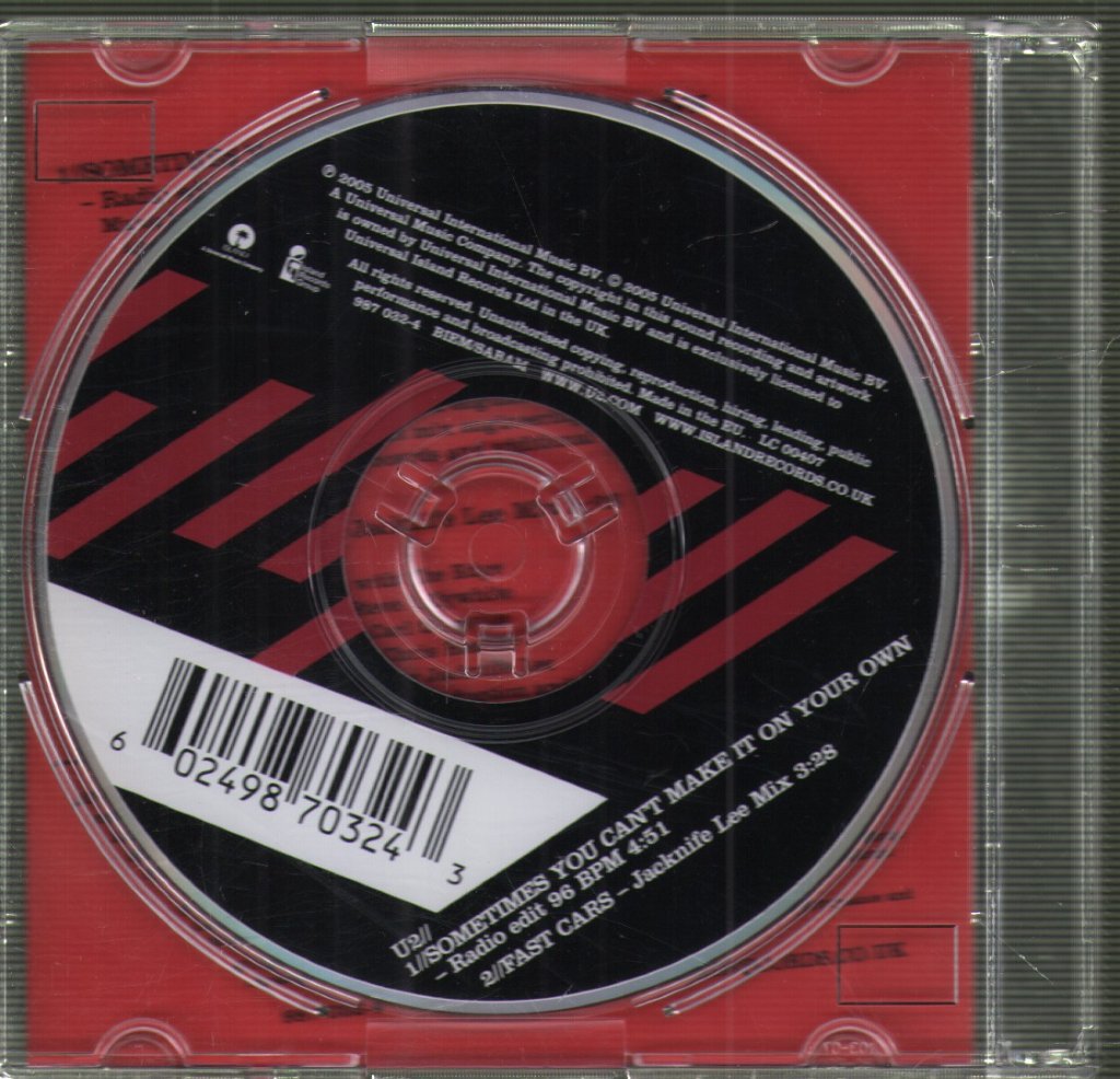 U2 - Sometimes You Can't Make It On Your Own - Cd