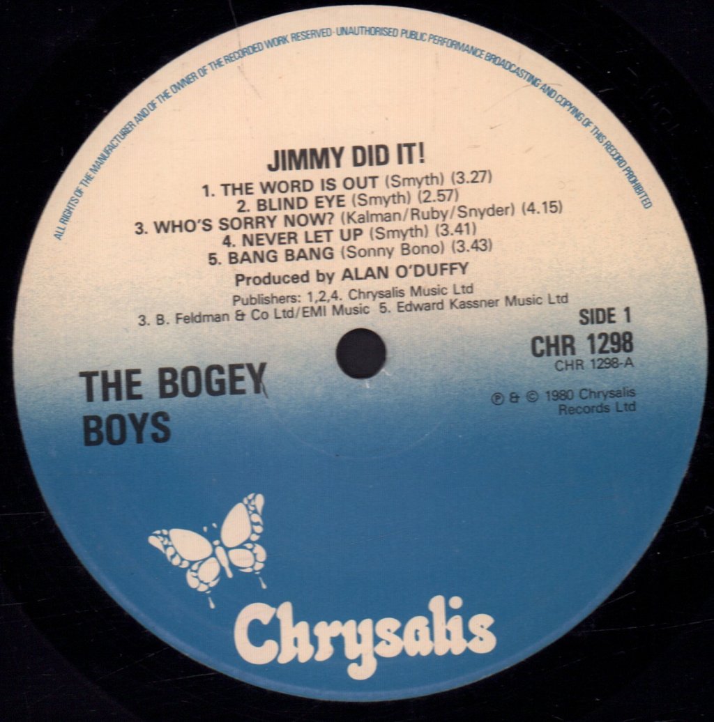 Bogey Boys - Jimmy Did It - Lp