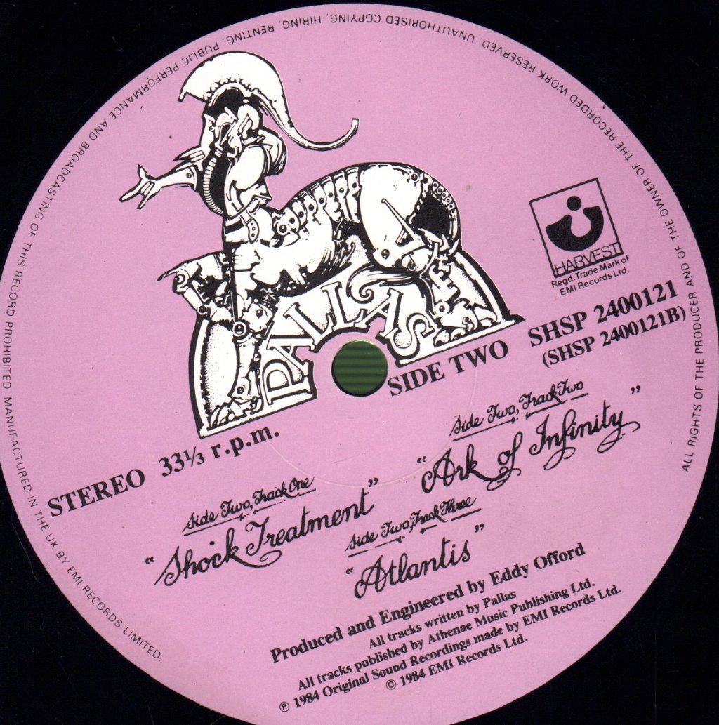 Pallas - Sentinel - Lp