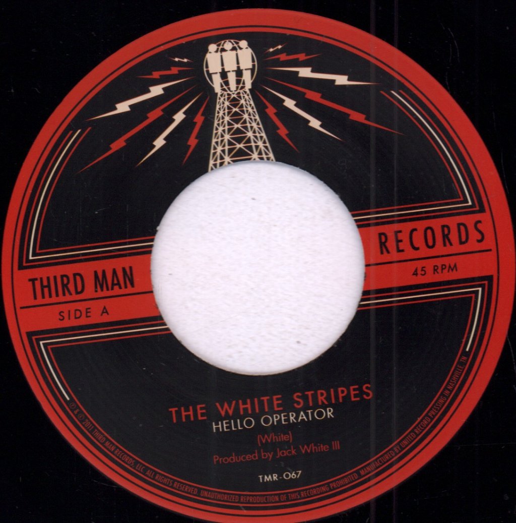 White Stripes - Hello Operator - 7 Inch