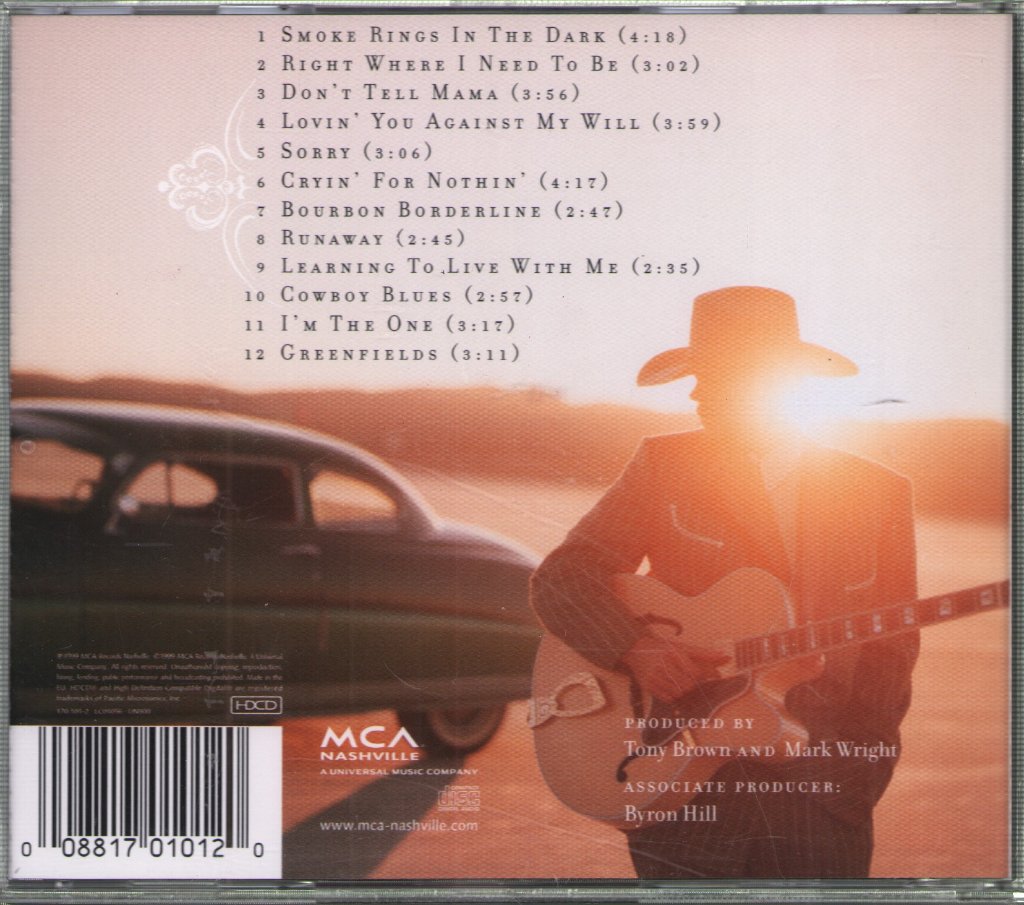 Gary Allan - Smoke Rings In The Dark - Cd