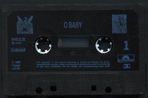 Siouxsie & The Banshees - O Baby - Cassette