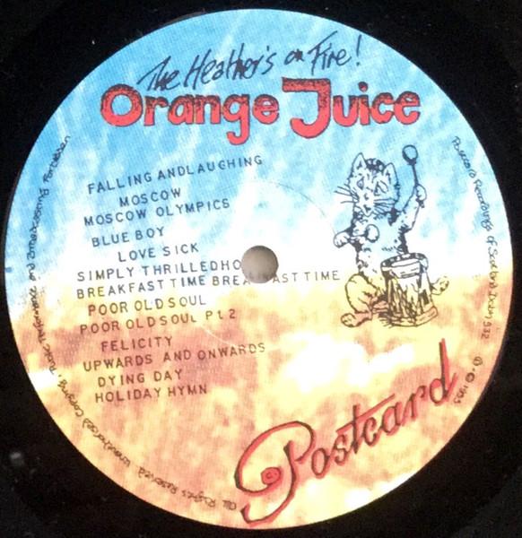 Orange Juice - Heather's On Fire - Lp