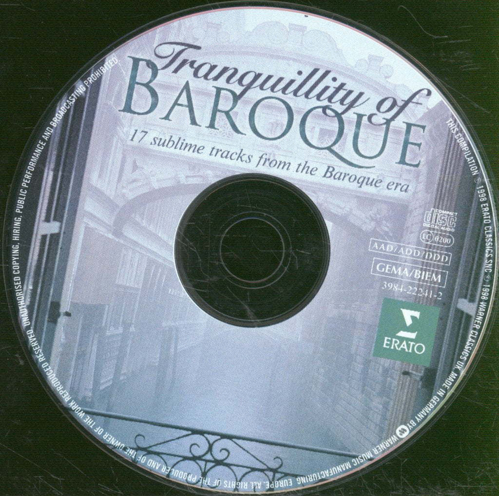 Various Artists - Tranquility Of Baroque - Cd