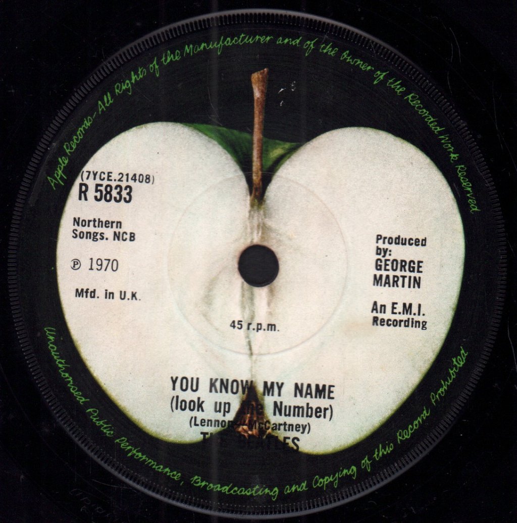 Beatles - Let It Be - 7 Inch