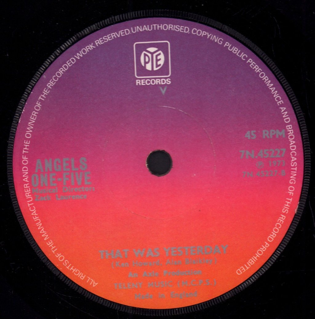 angels one-five (status quo) - Toody - 7 Inch