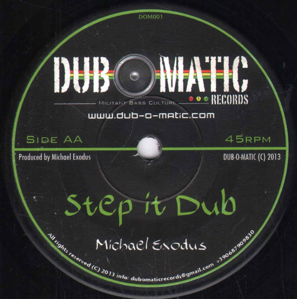 Michael Exodus - Step It Up - 7 Inch