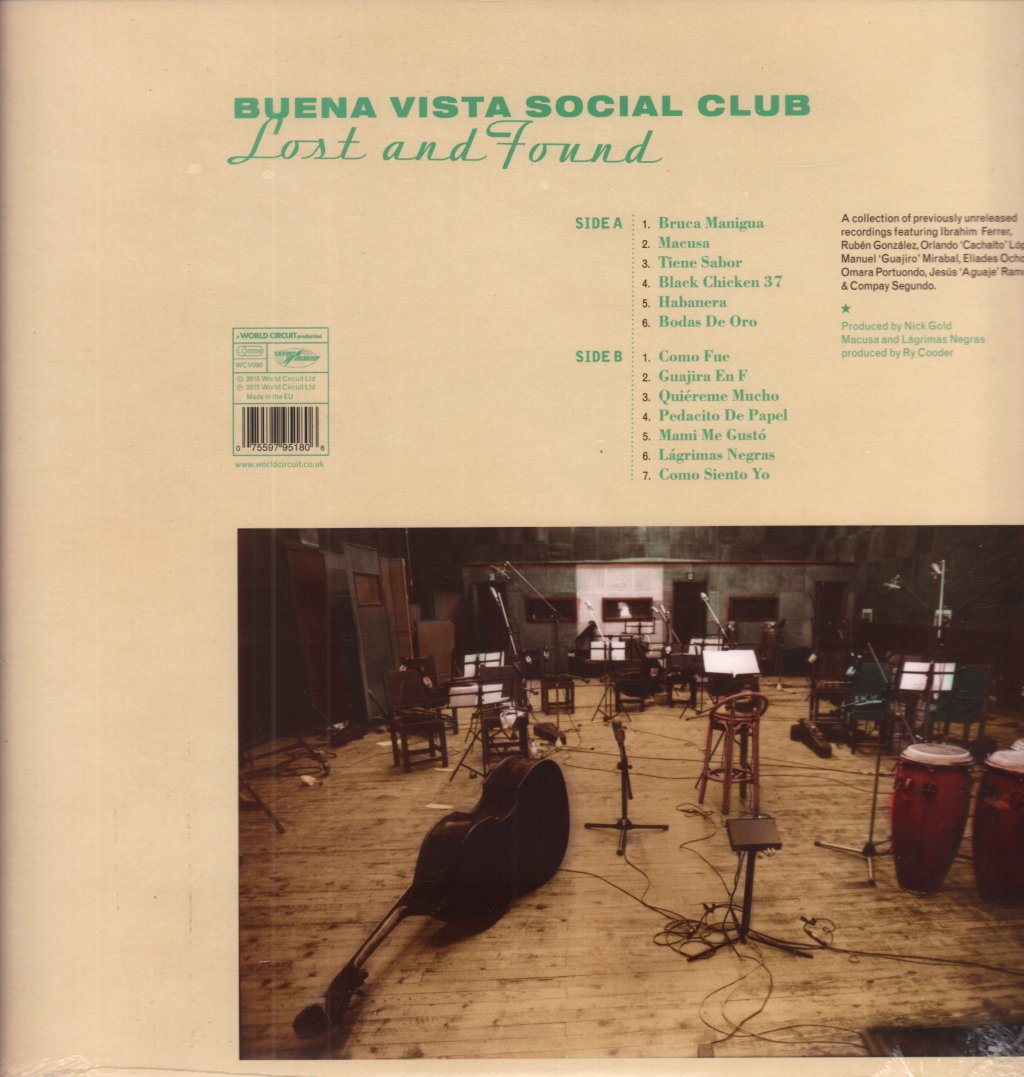 Buena Vista Social Club - Lost And Found - Lp