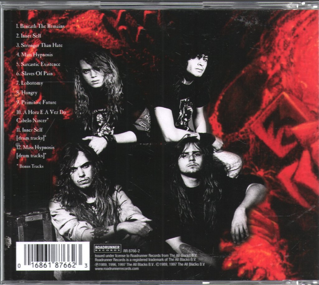 Sepultura - Beneath The Remains - Cd