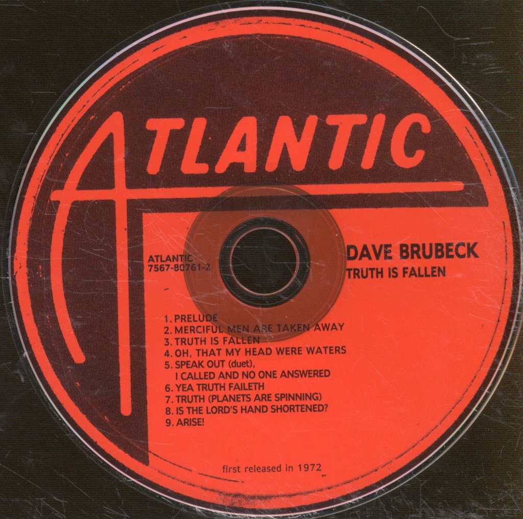 Dave Brubeck - Truth Is Fallen - Cd