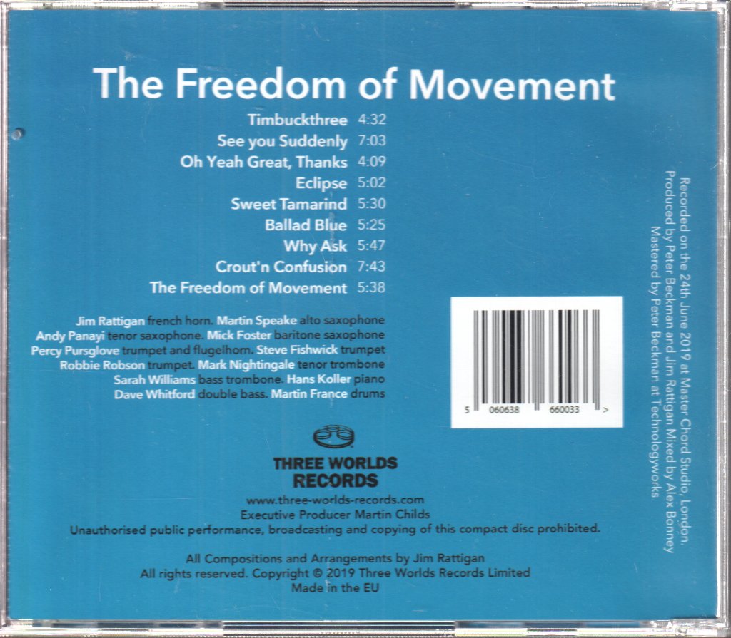 Pavillon - Freedom Of Movement - Cdr