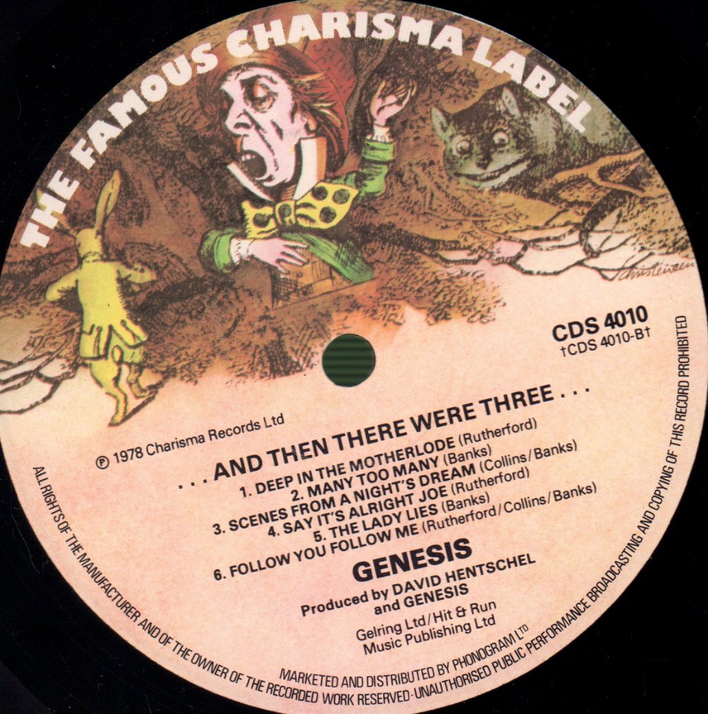 Genesis - And Then There Were Three - Lp