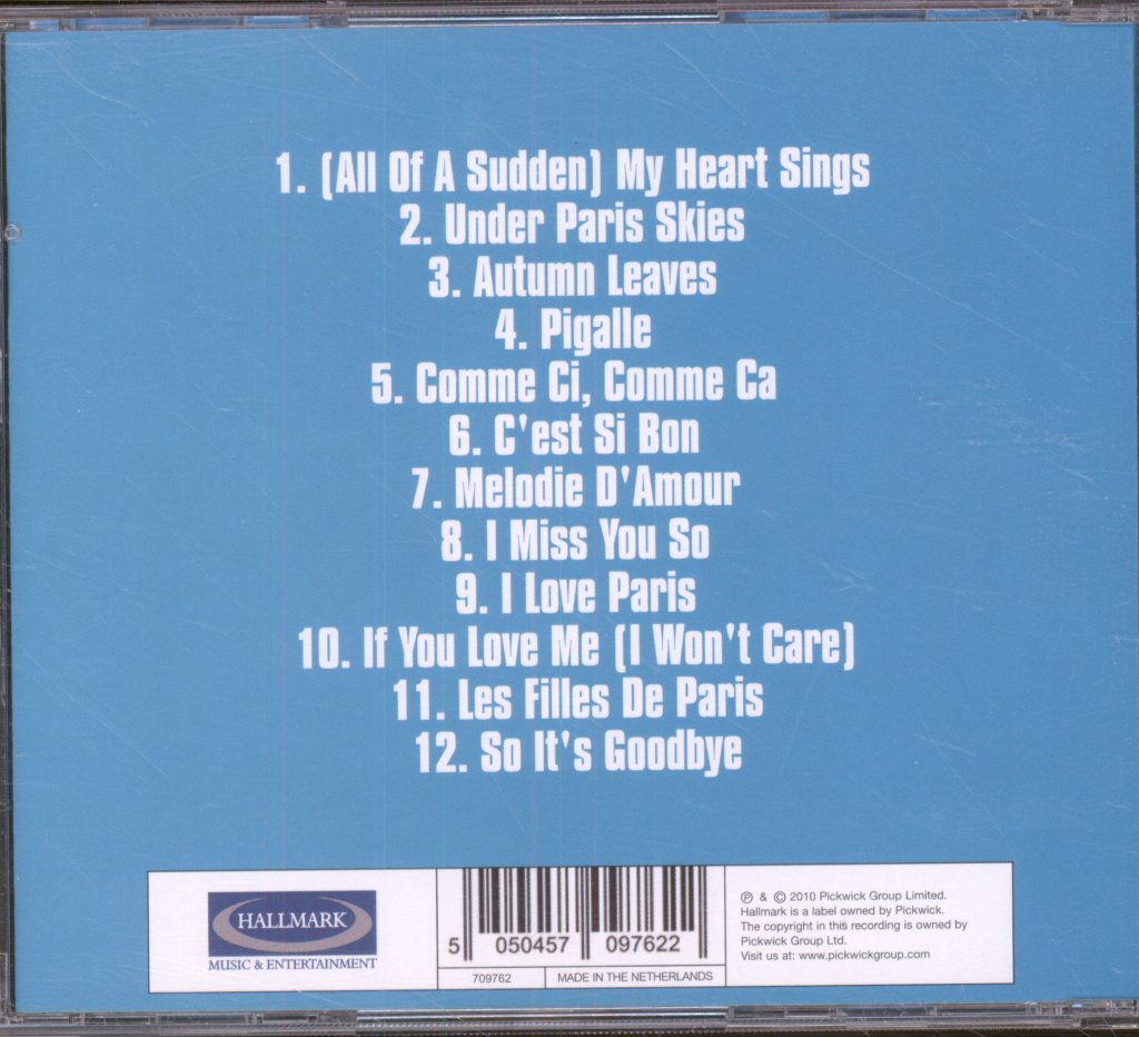 Paul Anka - My Heart Sings - Cd