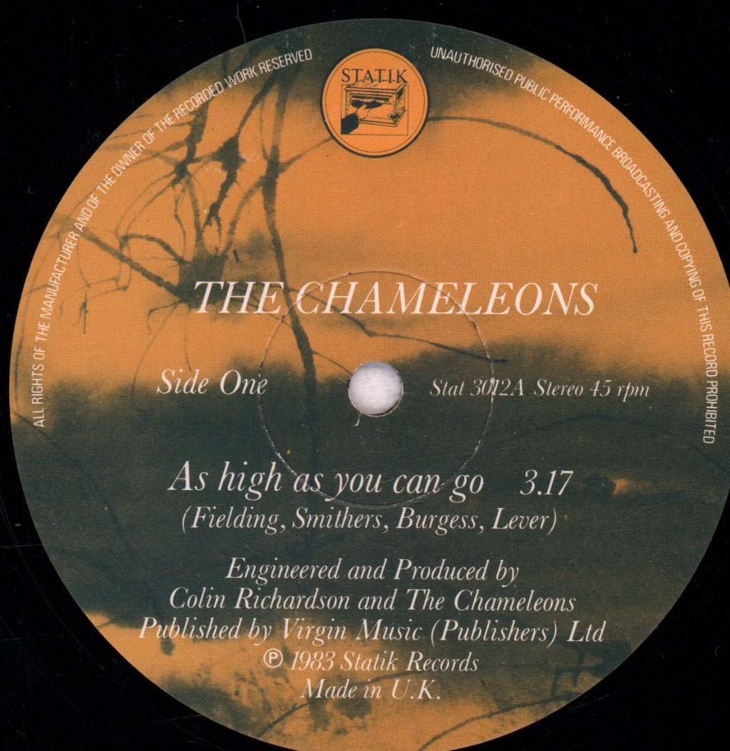 Chameleons - As High As You Can Go - 12 Inch