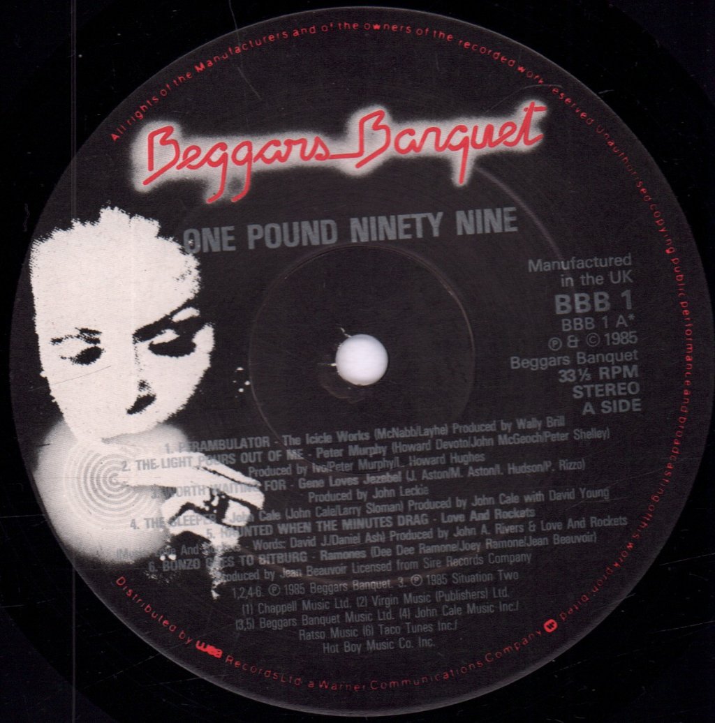 One Pound Ninety Nine - A Music Sampler Of The State Of Things - Lp