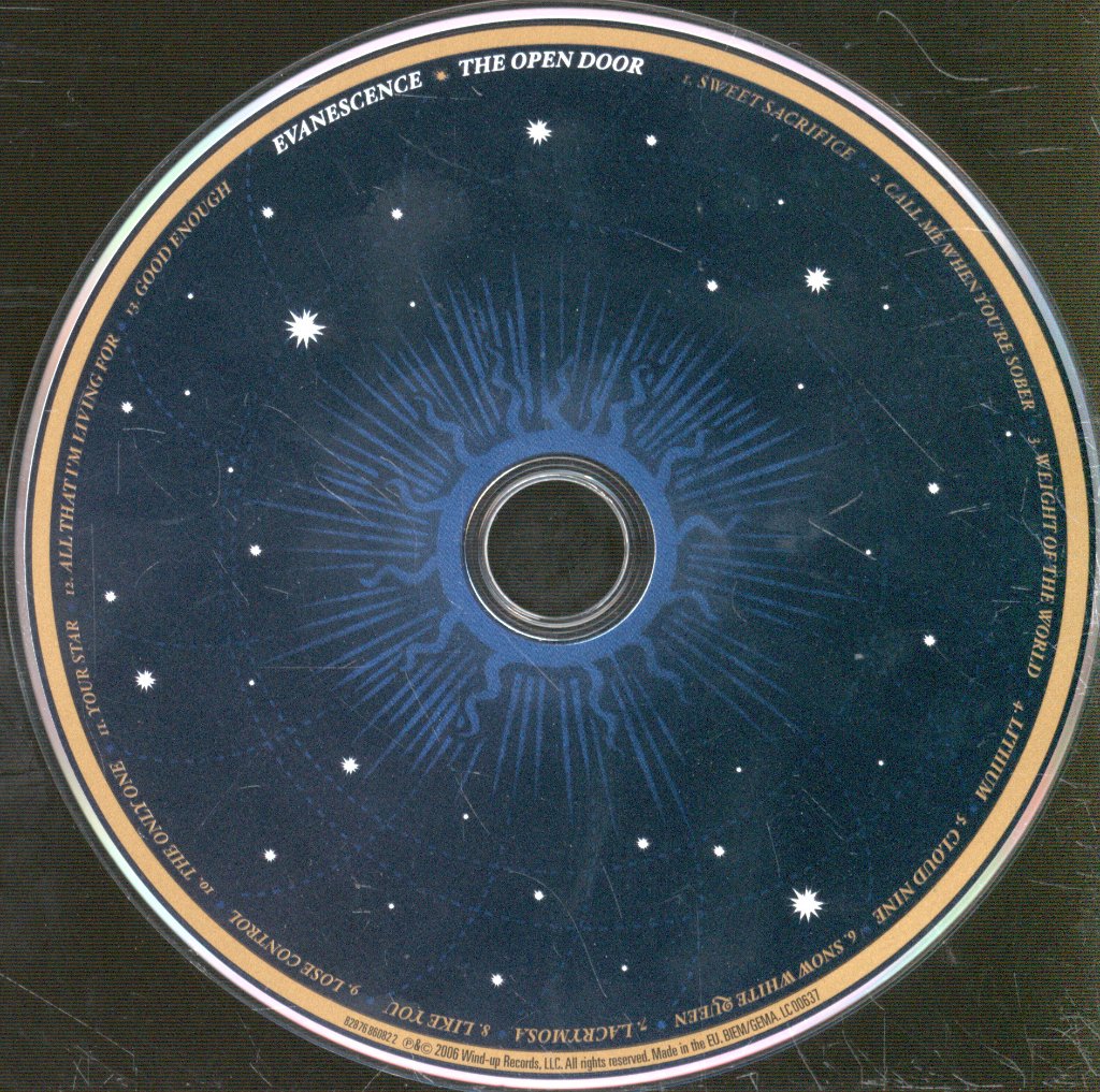 Evanescence - Open Door - Cd