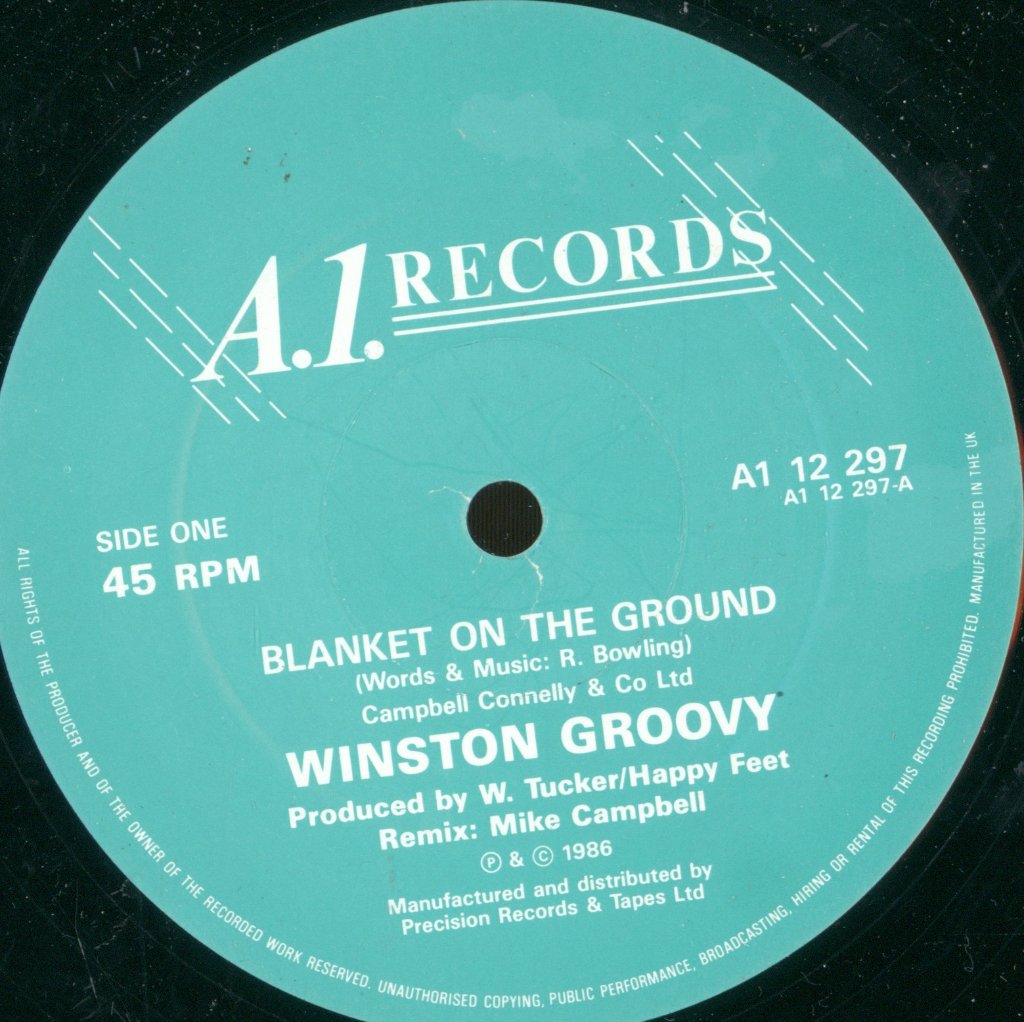 Winston Groovy - Blanket On The Ground - 12 Inch