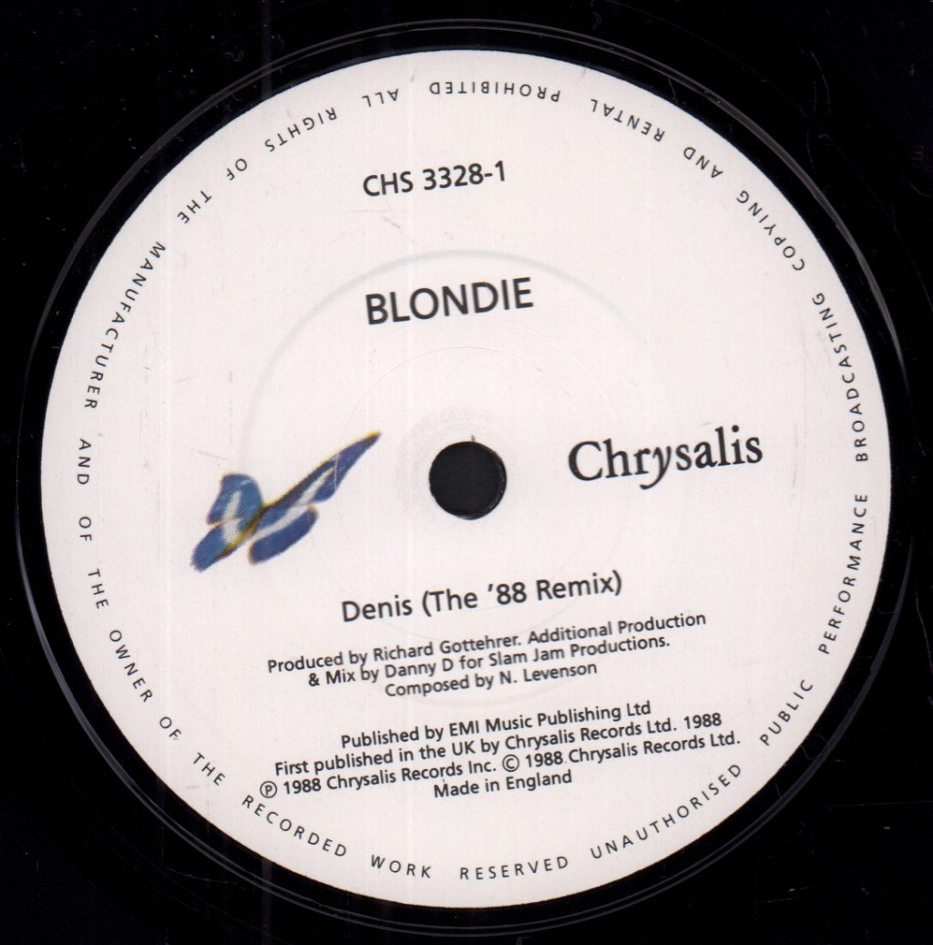 Blondie - Denis - 7 Inch