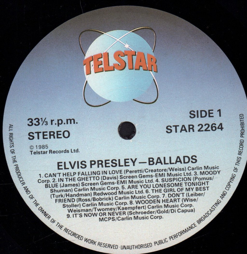 Elvis Presley - Ballads - Lp