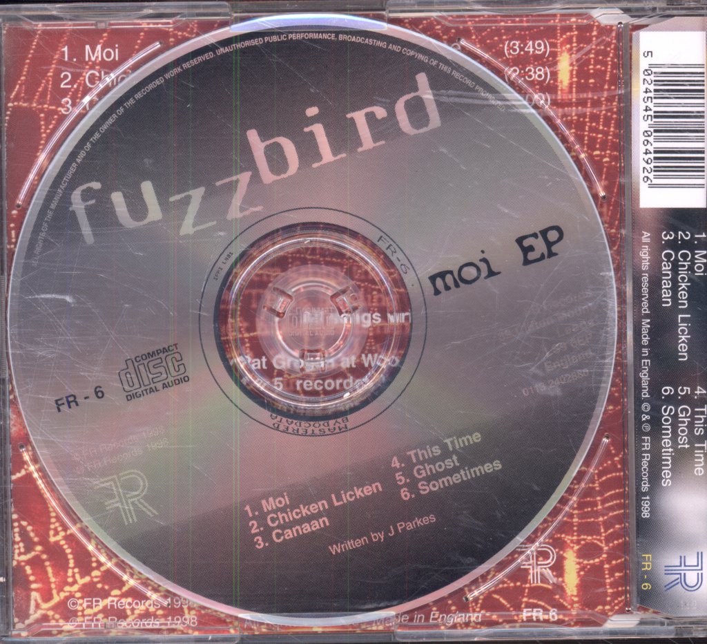 Fuzzbird - Moi EP - Cd