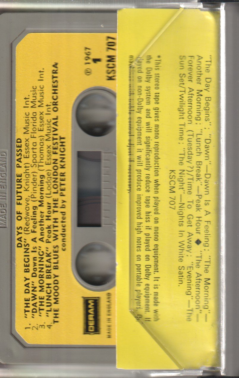 Moody Blues - Days Of Future Passed - Cassette