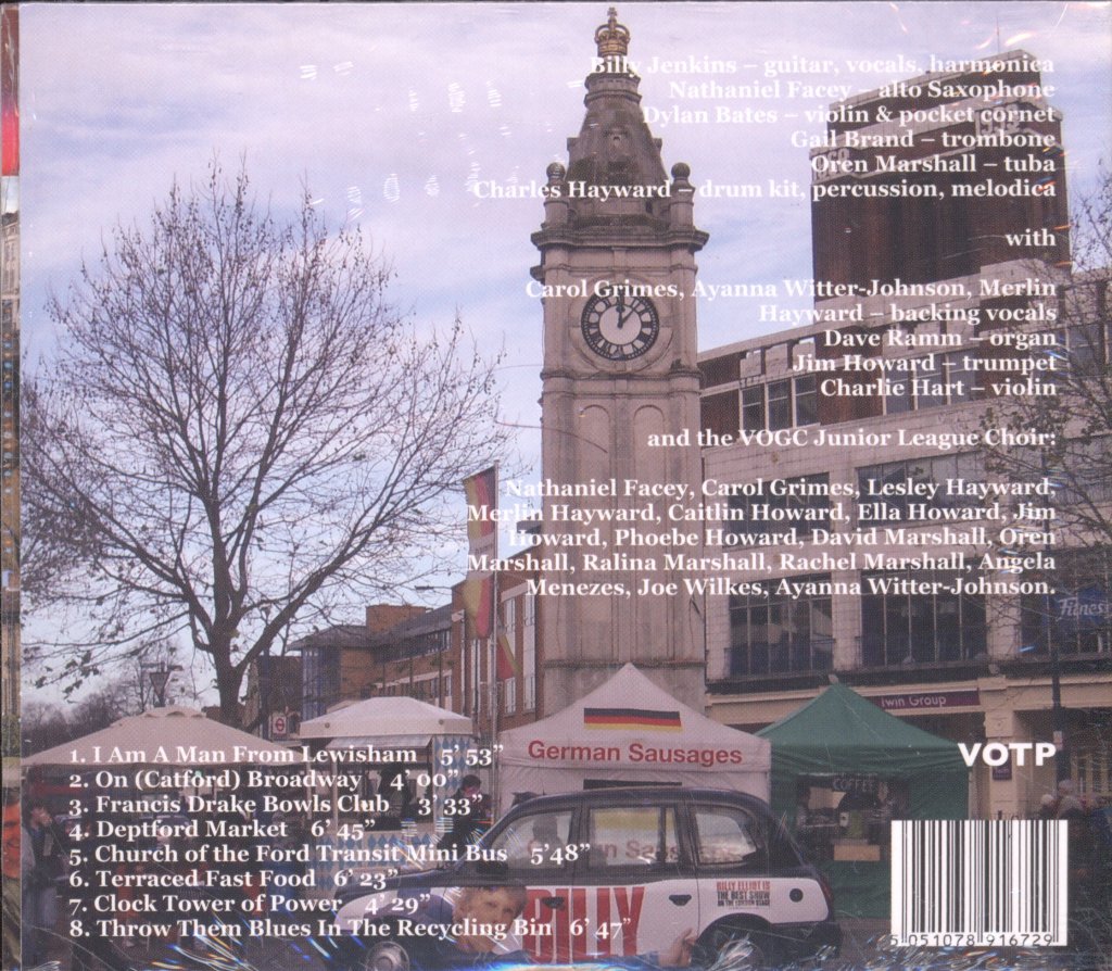 Billy Jenkins - I Am A Man From Lewisham - Cd