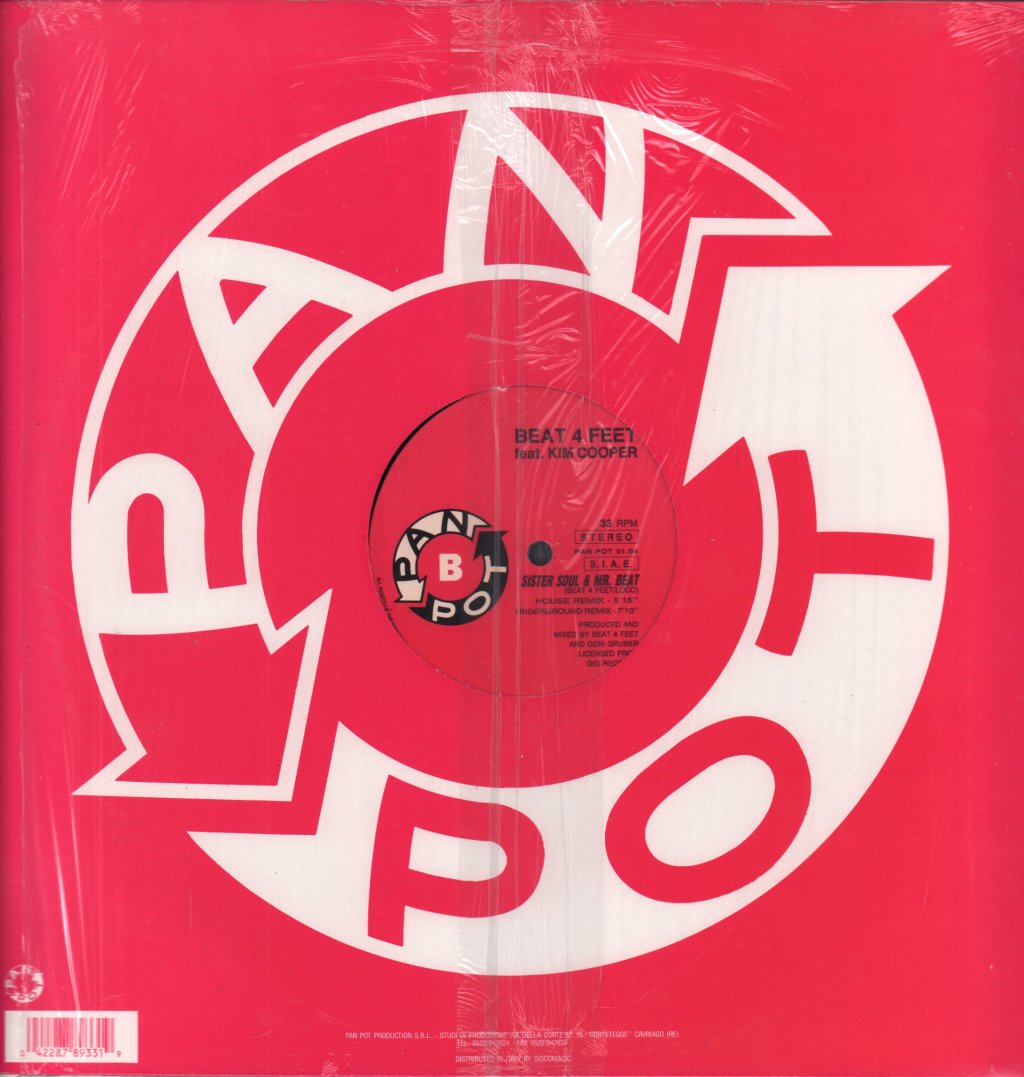 Beat 4 Feet FEAT. KIM COOPER - Sister Soul AND Mr Beat - 12 Inch