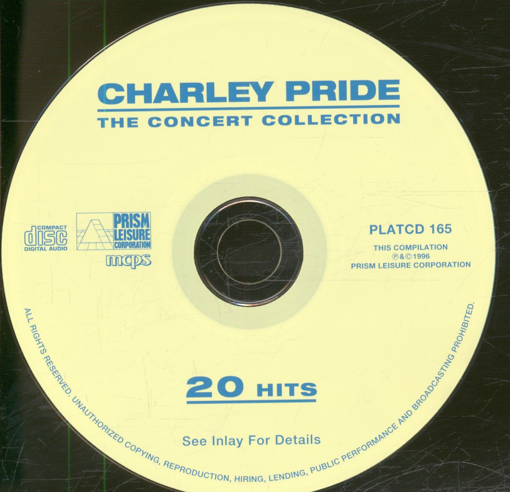 Charley Pride - Concert Collection - Cd