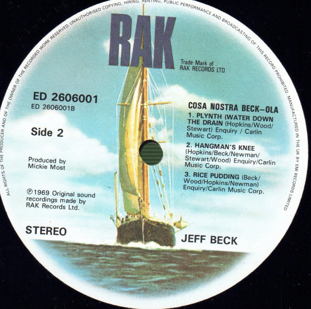 Jeff Beck Group - Beck-Ola - Lp