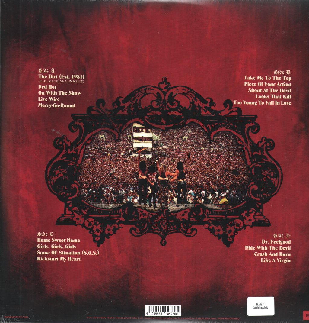 Motley Crue - Dirt Soundtrack - Double Lp