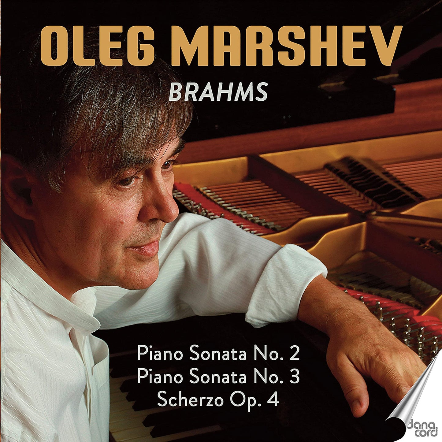 Oleg Marshev - Johannes Brahms: Piano Sonatas 2 & 3; Scherzo Performed By Oleg Marshev - Cd