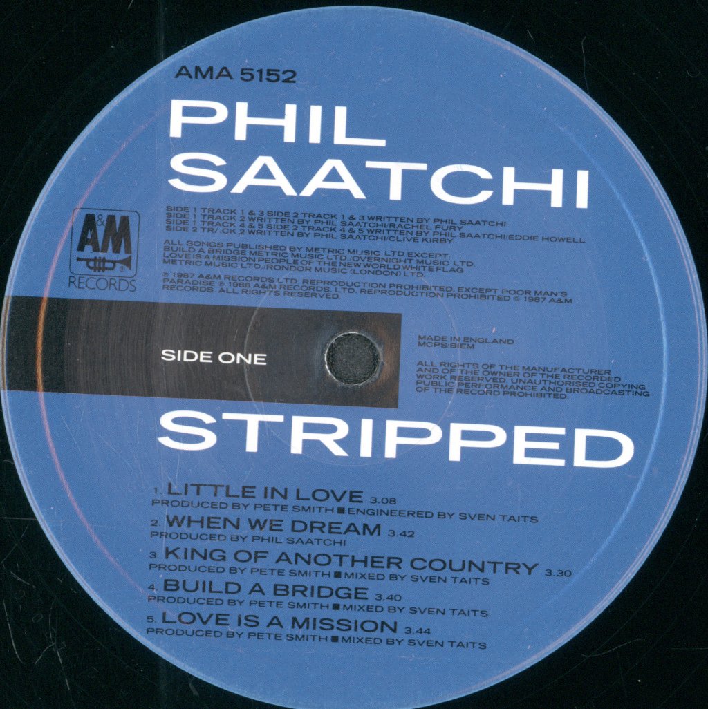 Phil Saatchi - Stripped - Lp