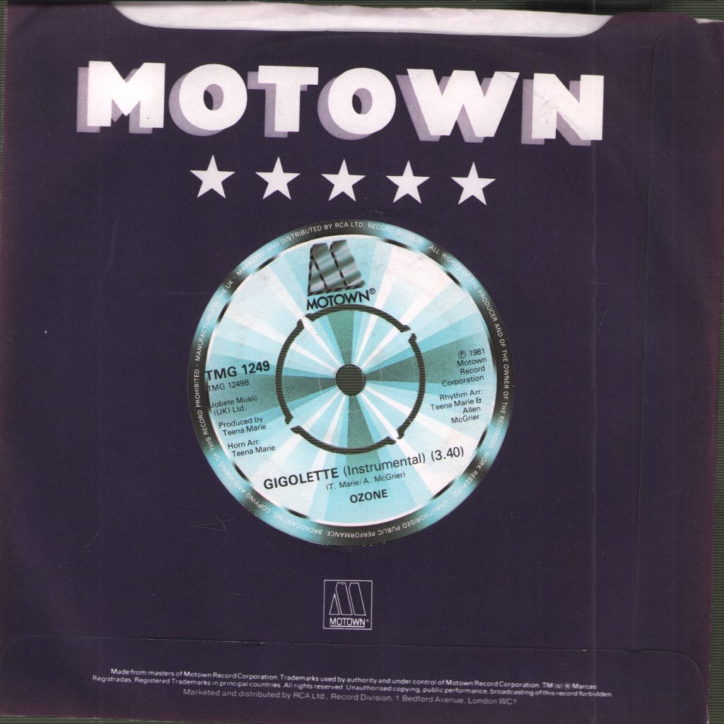 Ozone - Gigolette - 7 Inch